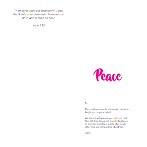 Blue - Gift of Peace - $50.00
